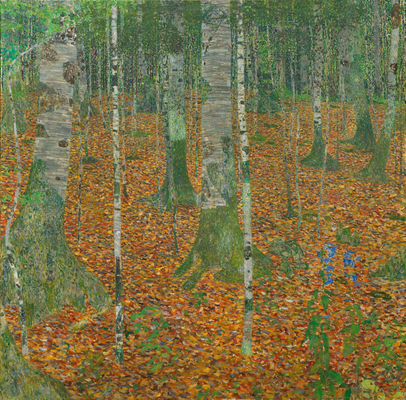 Birch Forest by Gustav Klimt